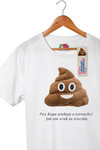 Śmieszny T-Shirt/Śmieszna koszulka Pan Kupa - Pan Kupa atakuje z nienacka! Jak nie urok to sraczka