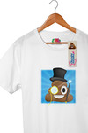 Śmieszny T-Shirt/Śmieszna koszulka Pan Kupa w kapeluszu
