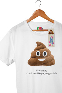 T-shirt Pana Kupy: "Niedziela dzień rzadkiego przyjaciela"