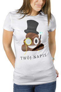 Śmieszny T-Shirt/Śmieszna koszulka Pan Kupa w kapelutku z Twoim nadrukiem