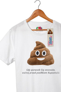 T-shirt Pana Kupy: "Gdy poranek Cię zniewala, walnij przed posiłkiem Kupsztala"